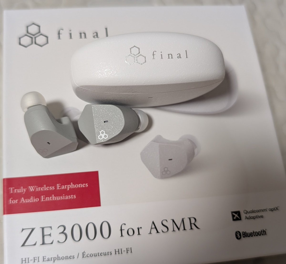 Miyaaki_Madoka's tweet photo. 1年前くらい前にクラファンで買ったイヤホンがきた
 Finalの #ZE3000 for ASMR ってやつ

ボイスとかの再生はすげぇいいんだけど、音楽もなかなか

ちょっと低音ゴリゴリに出る
真ん中はちと控えめで解像度低め
あまり大音量再生じゃなければ…

まぁPixcel9だから再生能力に難アリなんだけどね https://t.co/69ovWjLPsP