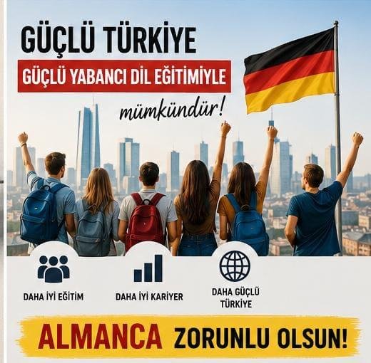 zeitrast's tweet photo. Dil öğrenmek maraton gibidir; en kritik anda yarıda bırakılırsa kazanımlar kaybolur. Ortaokulda başlayan Almanca eğitimi lisede de devam etmelidir. #AlmancaYenidenLisede @meb_ttkb @farukyelkenci @meb_ogm https://t.co/MlmwGaE6ub