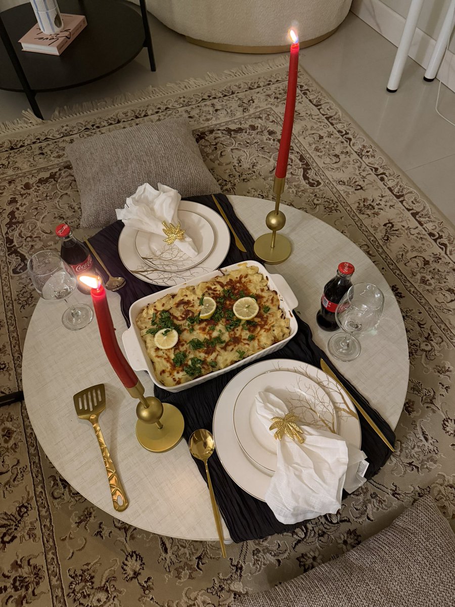 lurerk's tweet photo. Date night❤️
البشاميل انا سويته https://t.co/Lrah3mEGWs