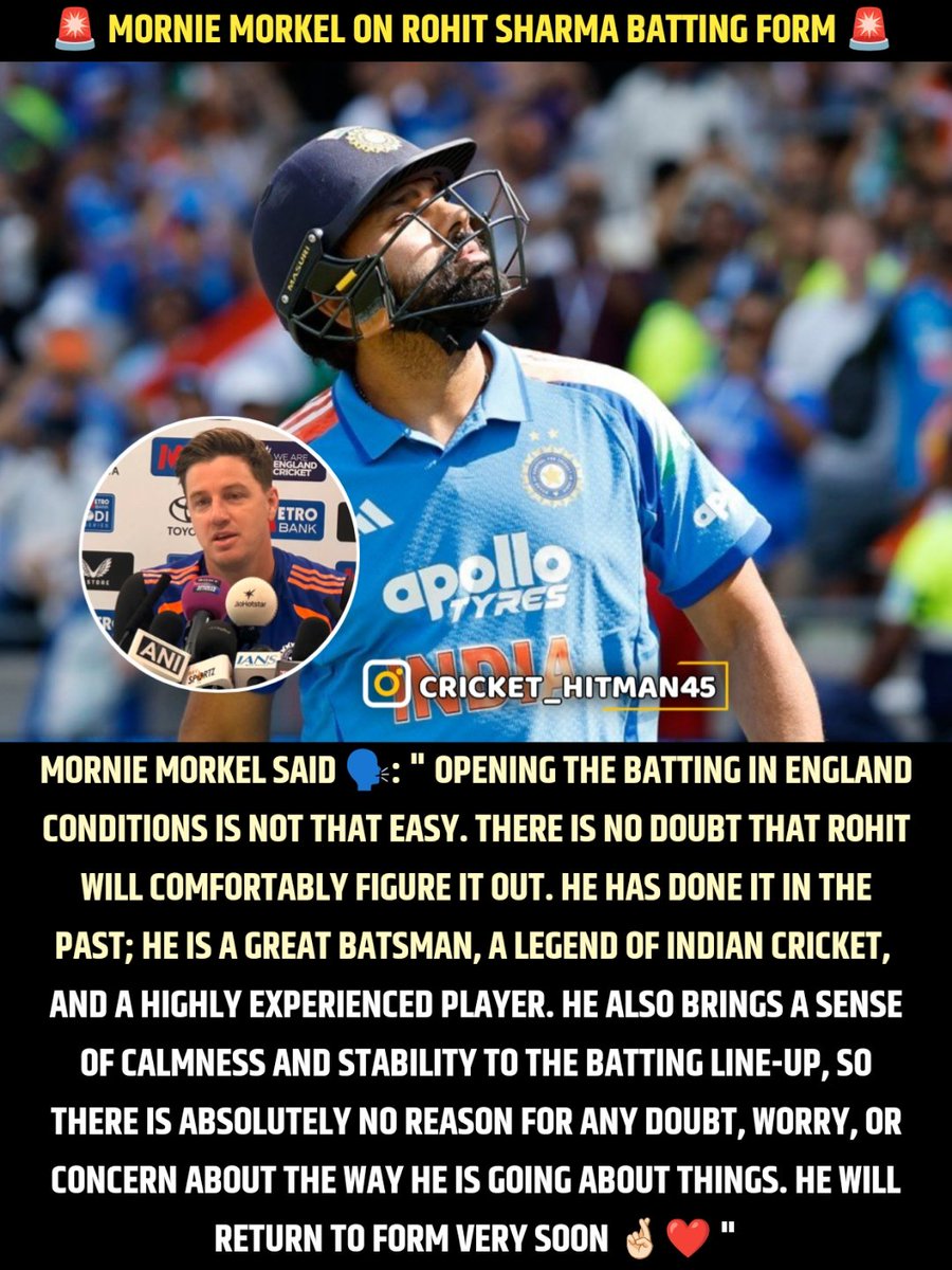 omkarmali45's tweet photo. ROHIT FOR 2027 WC https://t.co/xmmXXuMGSP