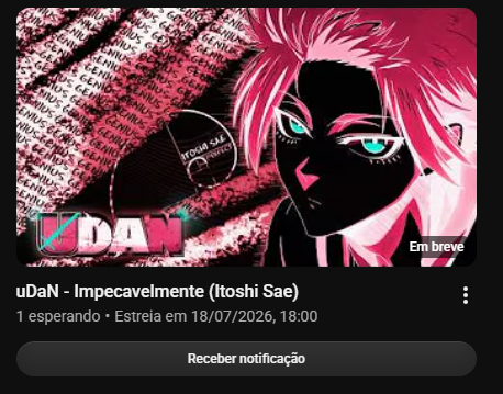 uDaNofc's tweet photo. Meu som já ta em estreia no Youtube e sai as 18h, espero vocês lá!!

https://t.co/lXXPR4yae4 https://t.co/1rYSfssEYA
