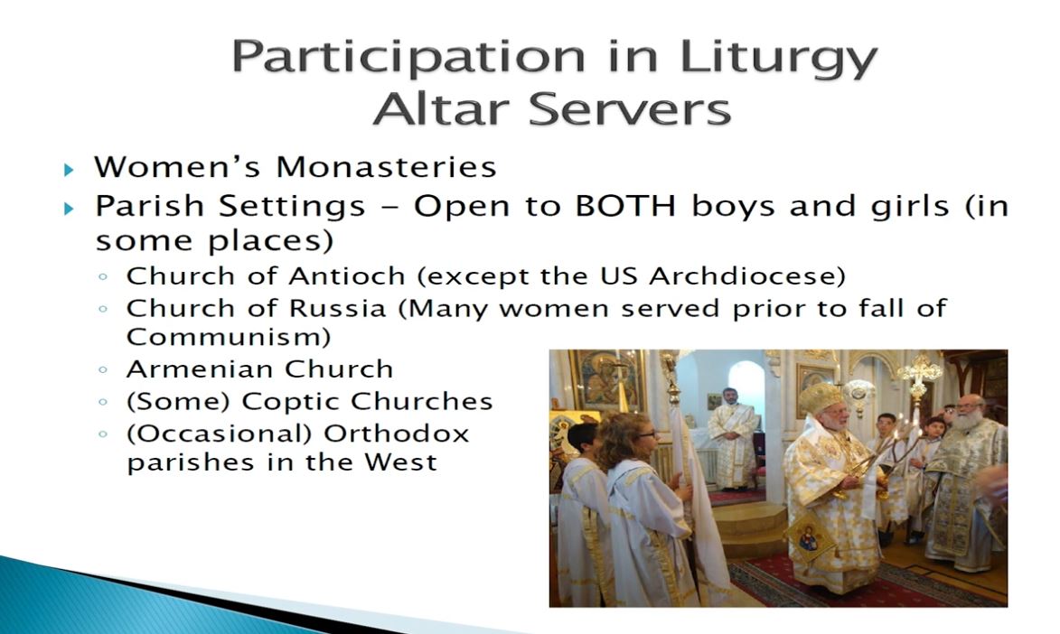 ortho_no's tweet photo. A lot of Orthodox assume female altar servers is a Catholic thing but it is quite common among Antiochian Orthodox outside the USA. https://t.co/atfWqbp4Ev