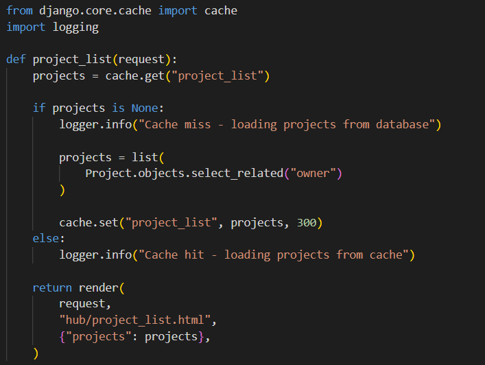 acharyautsab7's tweet photo. #LSPPDay48

Learned performance optimization and caching in Django.

✅ Django cache framework
✅ Redis basics
✅ Query optimization
✅ select_related()
✅ prefetch_related()

@lftechnology
#60DaysOfLearning2026 #LearningWithLeapfrog https://t.co/82VcachX2A