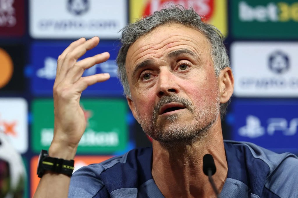 UTDbrims's tweet photo. 🗣️Luis Enrique: I coached Lionel Messi at Barcelona, and today I can no longer stay silent.

Messi is undoubtedly one of the greatest footballers I’ve ever worked with. His talent is unquestionable. But greatness should never be used to justify what many fans now see as controversial decisions.

What I’ve witnessed in this World Cup has left me frustrated and disappointed. The officiating, the inconsistency, and the perception that certain teams receive favorable treatment are damaging the credibility of football.

For me, Cristiano Ronaldo’s legacy was built on hard work, discipline, consistency, and merit. Whether you support him or not, his achievements speak for themselves without needing controversy to define them.

As a coach, I will never support anything that compromises the integrity of the game. Football should be won on the pitch—not through decisions that leave millions of fans questioning the fairness of the competition.

I’d rather lose with honor than win surrounded by controversy.

FIFA must protect the integrity of football before fans lose faith in the beautiful game.
