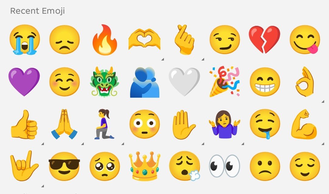 tenniette's tweet photo. sebenernya itu bales balesan emoji sama aku https://t.co/mvApdFgSbg
