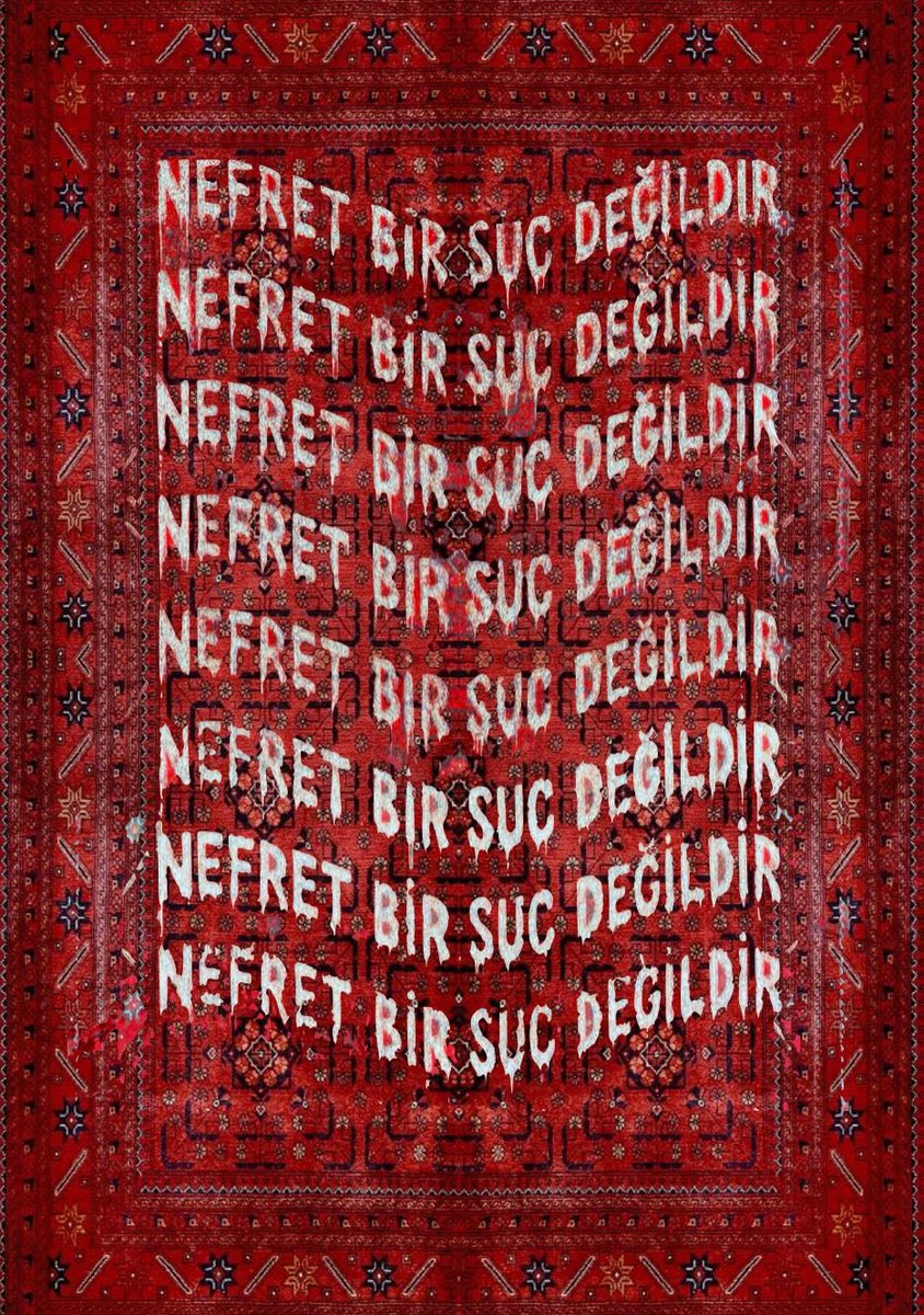 kundergi's tweet photo. “NEFRET BİR DUYGUDUR” (2026) 

Hasan Ege Karanfil, (@dirliksizz) metin bazlı eseriyle @kundergi 1. SAYI’da! ☸️ https://t.co/bAvO8uKW6t