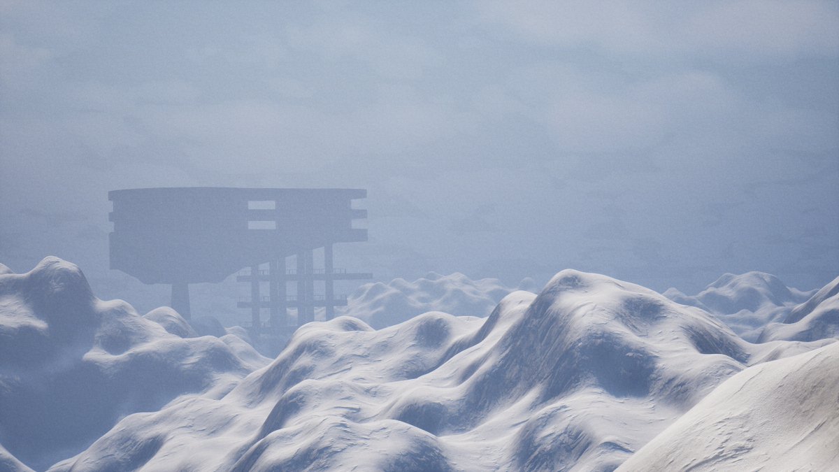 mazdalover245's tweet photo. decided to render a quick brutalist building while learning material workflows on landscapes

#3DArt #EnvironmentArt #UnrealEngine https://t.co/0qEtZ77YAl