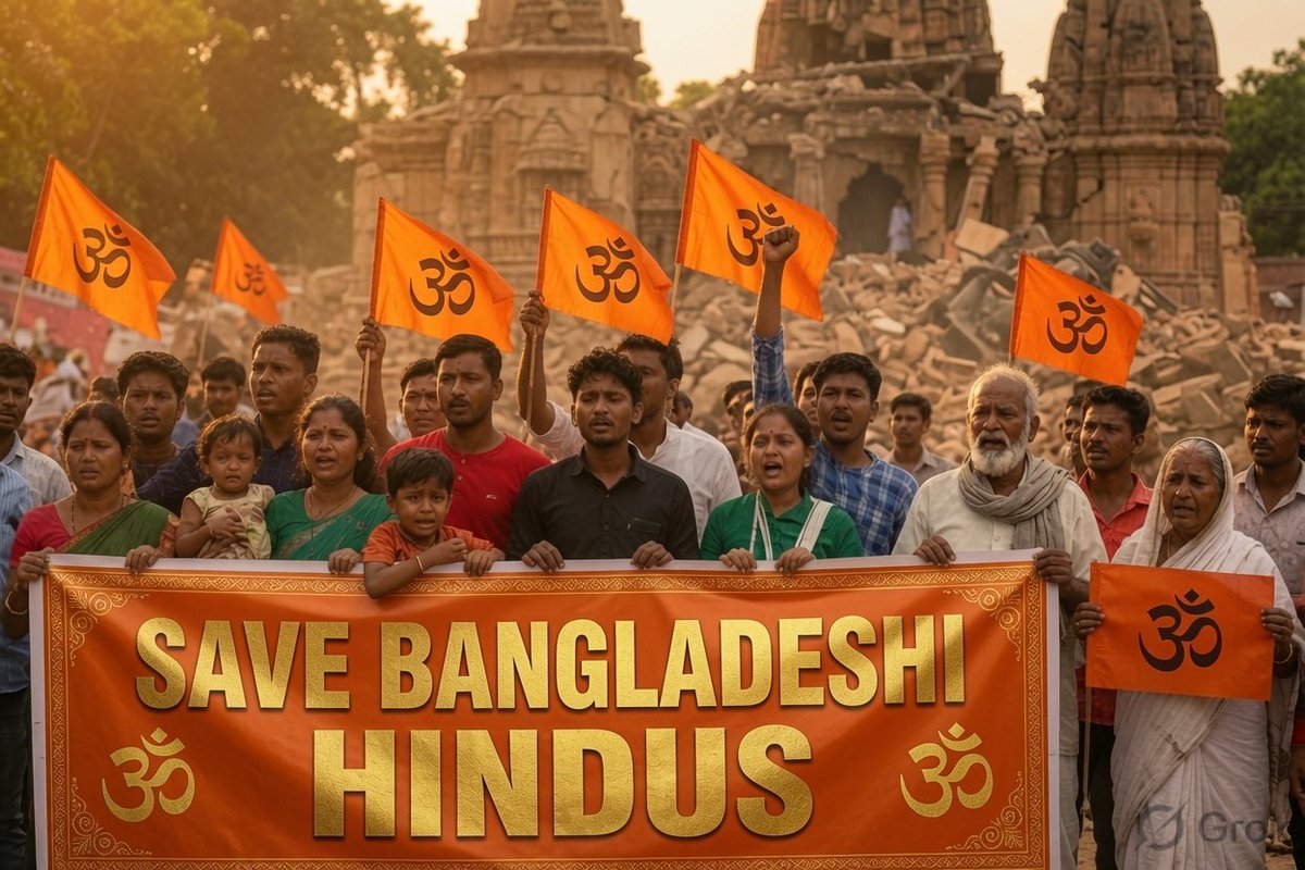 VarahaWarrior's tweet photo. Save Bangladeshi Hindus 🙏🏻 https://t.co/FlBDx0IG1o