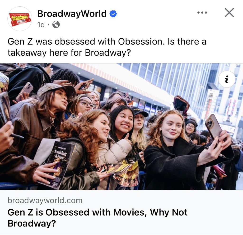 postproctorism's tweet photo. I can see four movies a week with AMC A List for less than $30 a month and I have to go into debt to see a Broadway show. It’s that simple. https://t.co/ot1XIptnYy