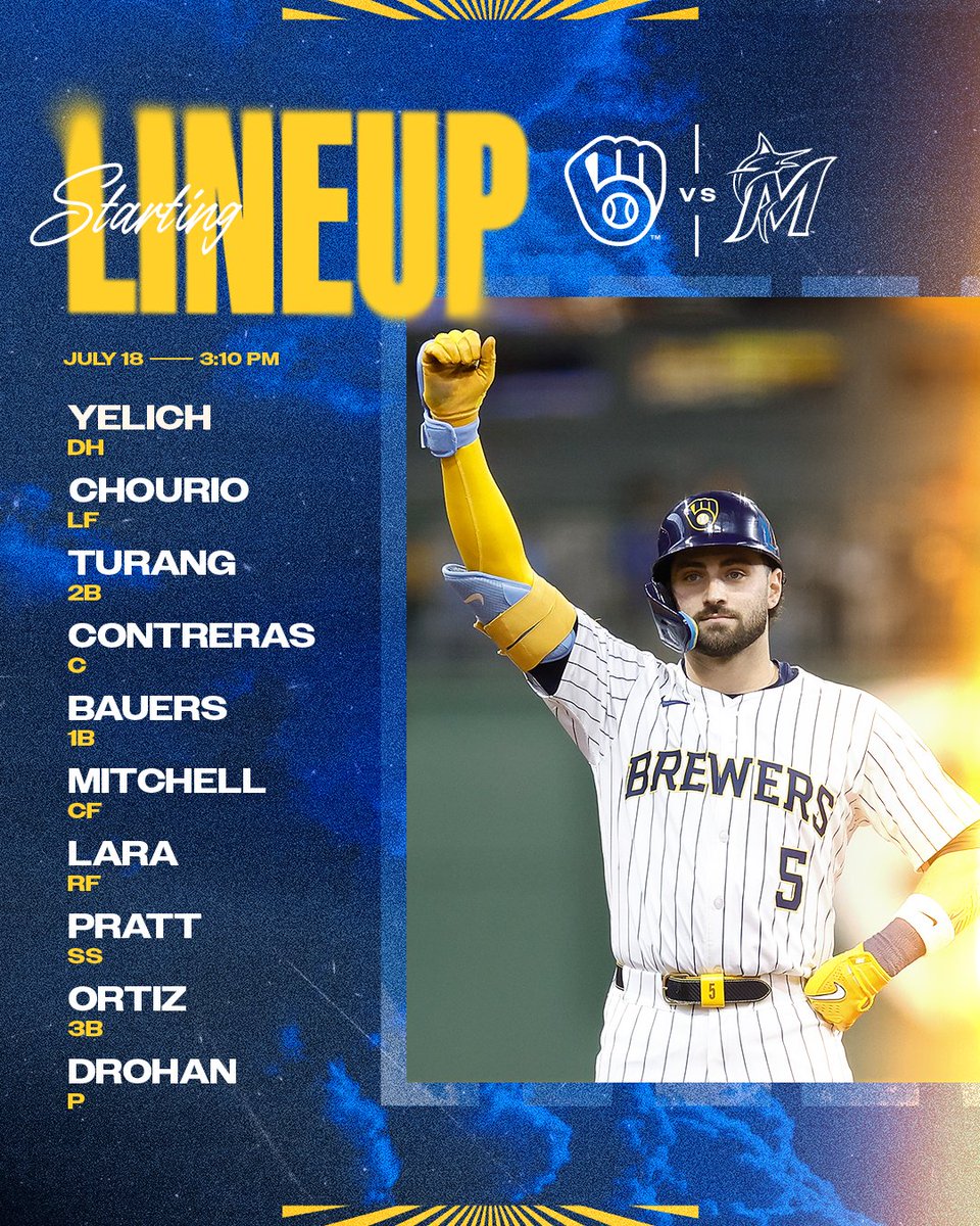 Brewers's tweet photo. Daytime baseball

📺: https://t.co/eycfmE2vgm
📻: WTMJ https://t.co/fZcH1TxnYf