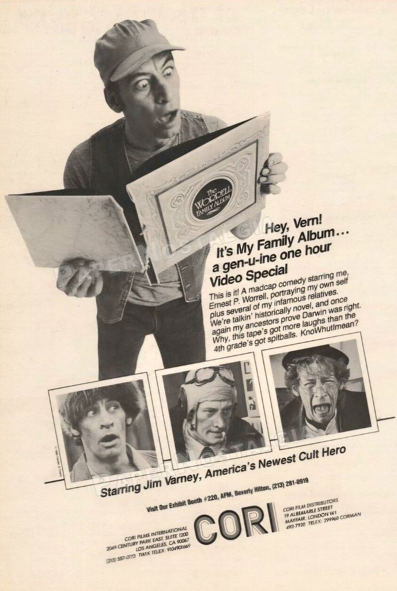 Justin Lloyd (Jim Varney's Biographer/Nephew) tweet media