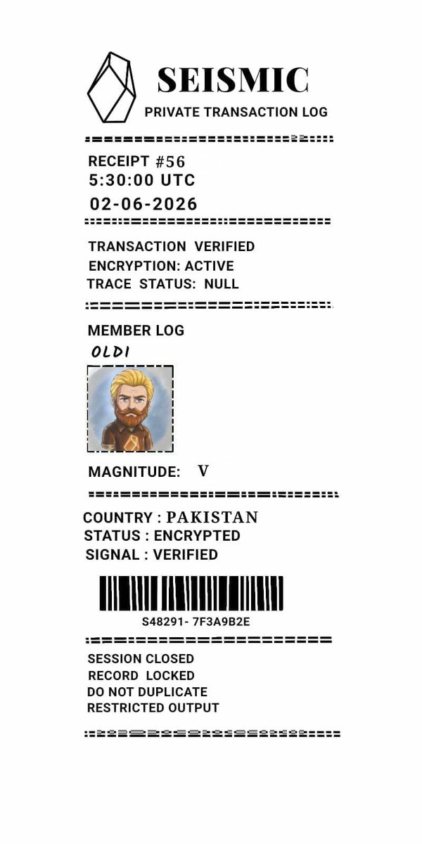 0xOldi's tweet photo. NAGI is doing his part as a loyal seismic contributer.

Lots of respect for his hardwork.

Gmic fam.
Locked On Mag-5

Mag-6 is Inevitable. 🙌 

@SeismicSys https://t.co/eLA95u4PxW