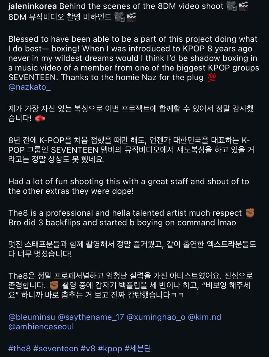 JEUXX's tweet photo. "the8 is a professional and hella talented artist much respect... bro did 3 backflips and started b boying on command Imao" 🙂‍↕️🙂‍↕️ https://t.co/LJb9eESTic