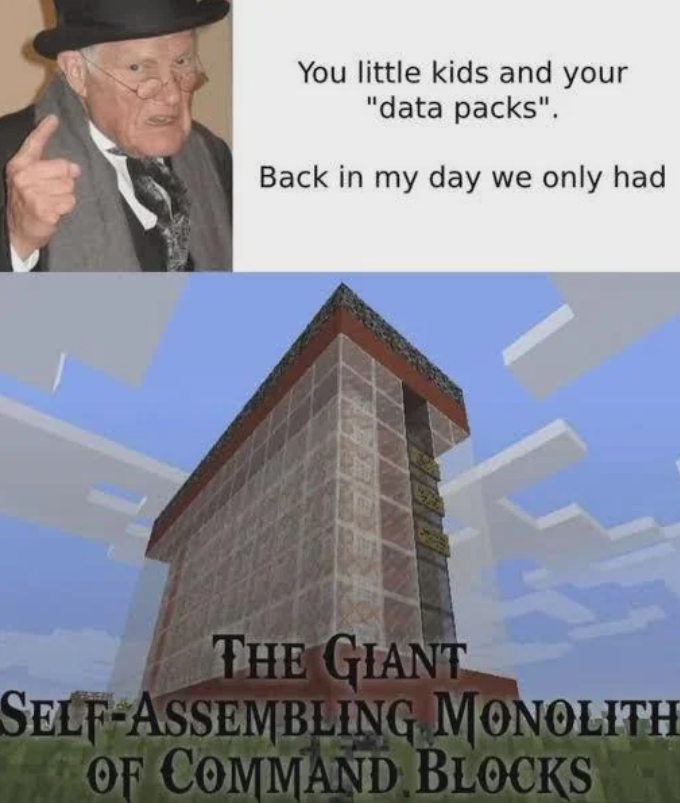 MinecraftMeme16's tweet photo. Anyone else remember these? https://t.co/TRwqYTmrw8