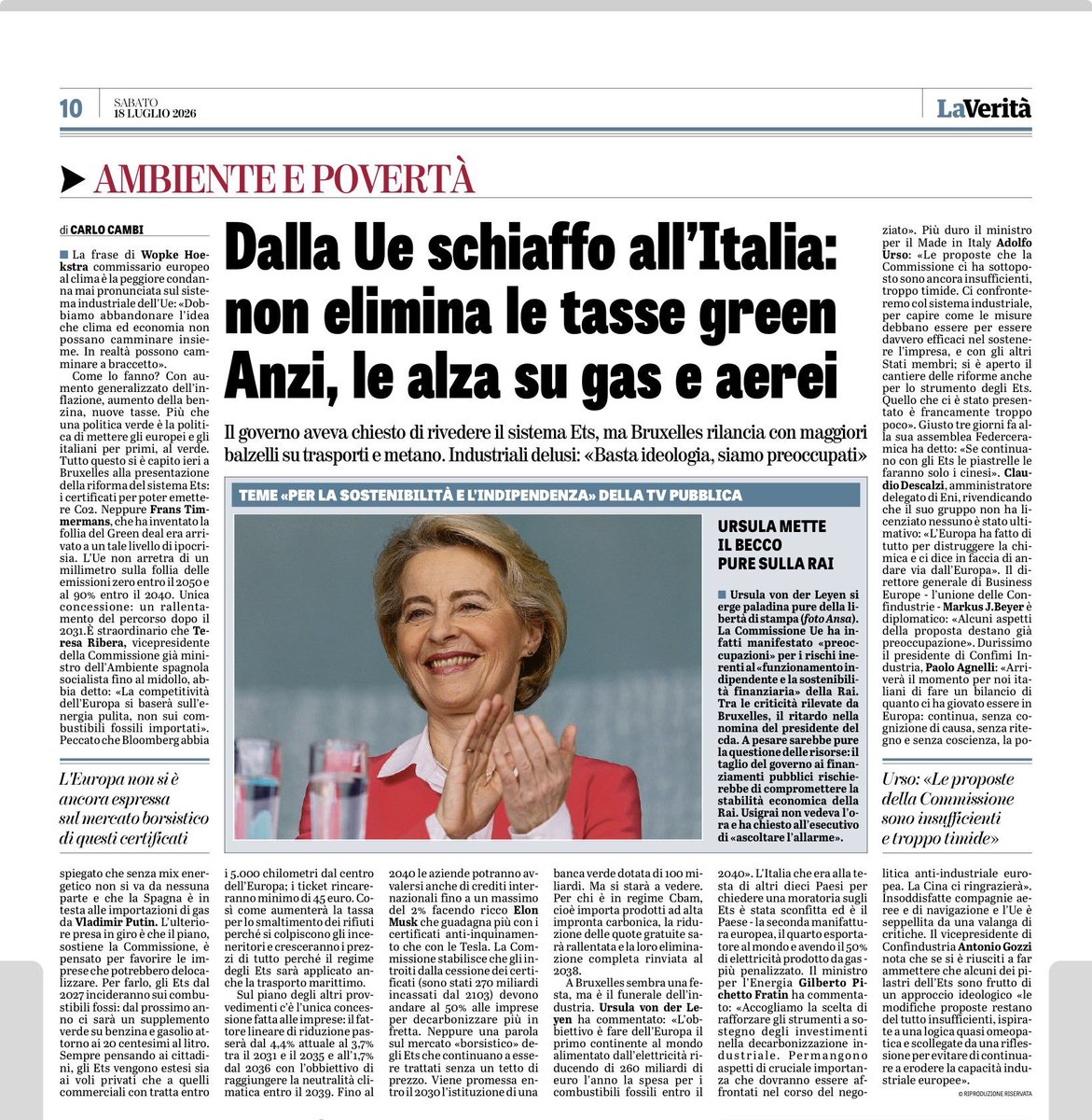OrtigiaP's tweet photo. Fino a quando siete disposti a sopportare la tirannia UE???  Ormai è palese che  non sono i governi a sbagliare  ma la UE  che è dittatura e impone  povertà e regressione https://t.co/sQa2hejxiM