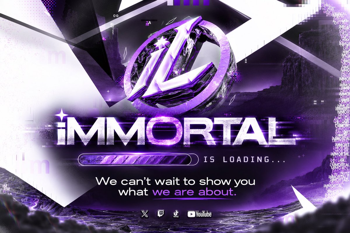 iLimmortals's tweet photo. Every legend begins with a spark. Together, we become iMMORTAL. https://t.co/pOIhIHCBqy