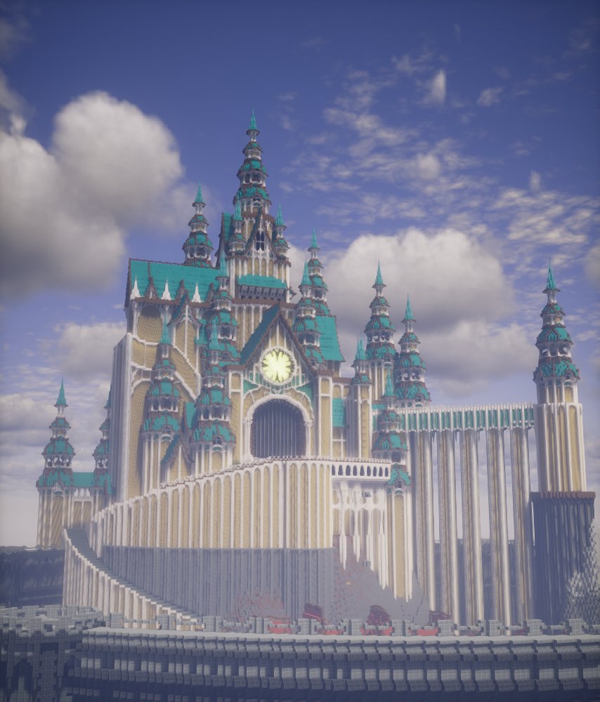 k0n6ou's tweet photo. マイクラRPGイベントで使用される、城と城下町を建築させていただきました！
8月2日から開催される小学生向けイベントです。

 🔗　https://t.co/Wy4vMpr8lW

#Minecraft #マインクラフト https://t.co/7l8UvgnsCD