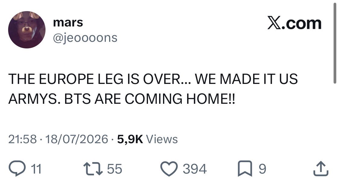 lulu⁷ saw bts & hobi tweet media