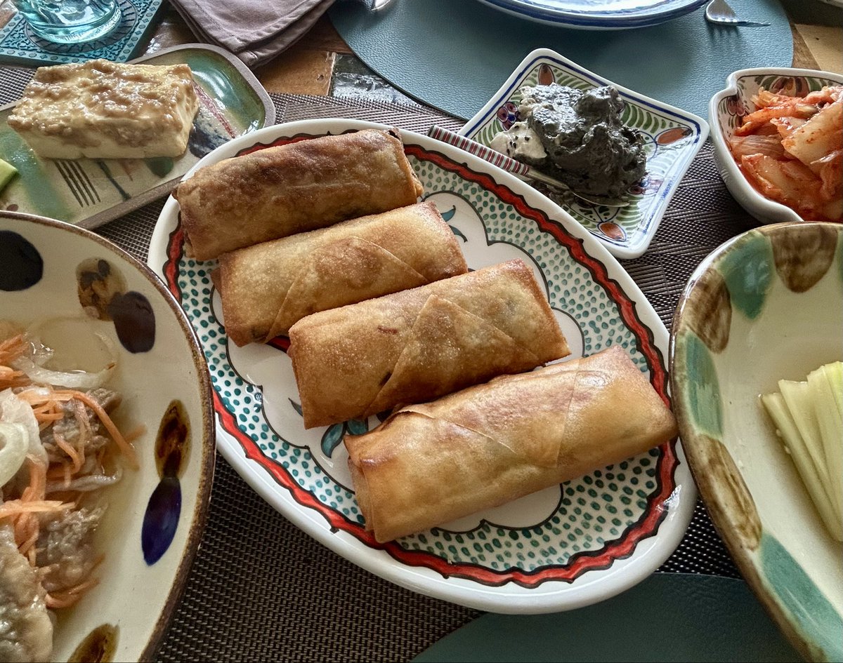 中華春巻きを作ったよ！