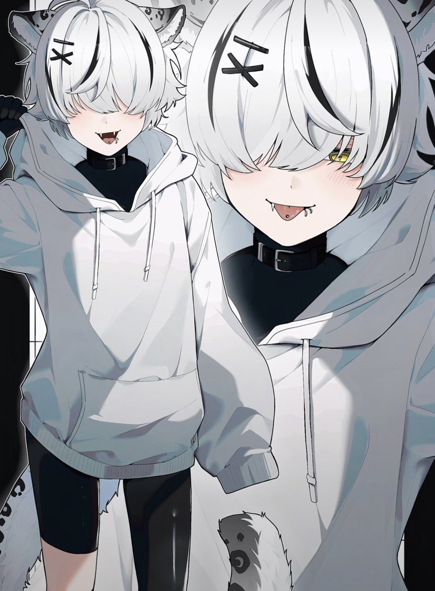 m1_tsuru's tweet photo. 結構前に作った動物モチーフのOCたち https://t.co/k3CE0HBpCy