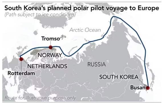 NikkeiAsia's tweet photo. South Korea wants the port of Busan to become a hub for polar shipping. Will it be plain sailing?
https://t.co/eHFDbvkFD5 https://t.co/bvY0E0Hfw8