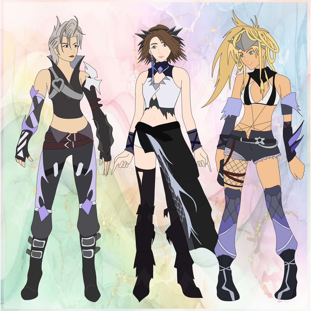 soullippie's tweet photo. Happy 25th Anniversary to #FFX
This was my very first Final Fantasy

It’s such a special &amp; memorable game that I still get emotional while watching reaction videos 

Here’s YRP x FF7EC Bahamut costumes 

#FF10
#FF10_25周年
#FFX25th
#FFX25FanArt https://t.co/V7qE07kQvE