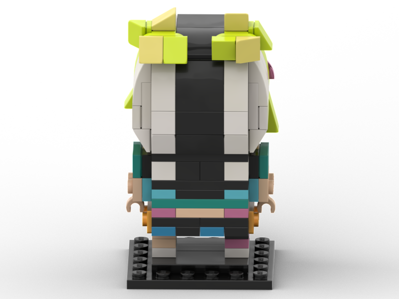 Bricksy32's tweet photo. Made a LEGO Willo Wildfire Brickheadz @WilloWildfire #WilloPaint #moc #lego #vtuber. https://t.co/RsFjzLZrpK