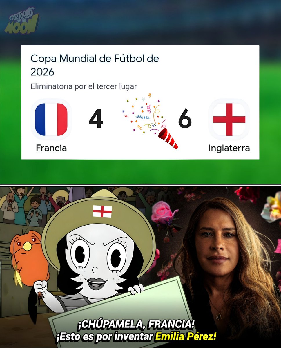 COTM_2's tweet photo. Inglaterra VENCIÓ a Francia y se queda con el tercer lugar del Mundial. https://t.co/aEqFxNO0MM
