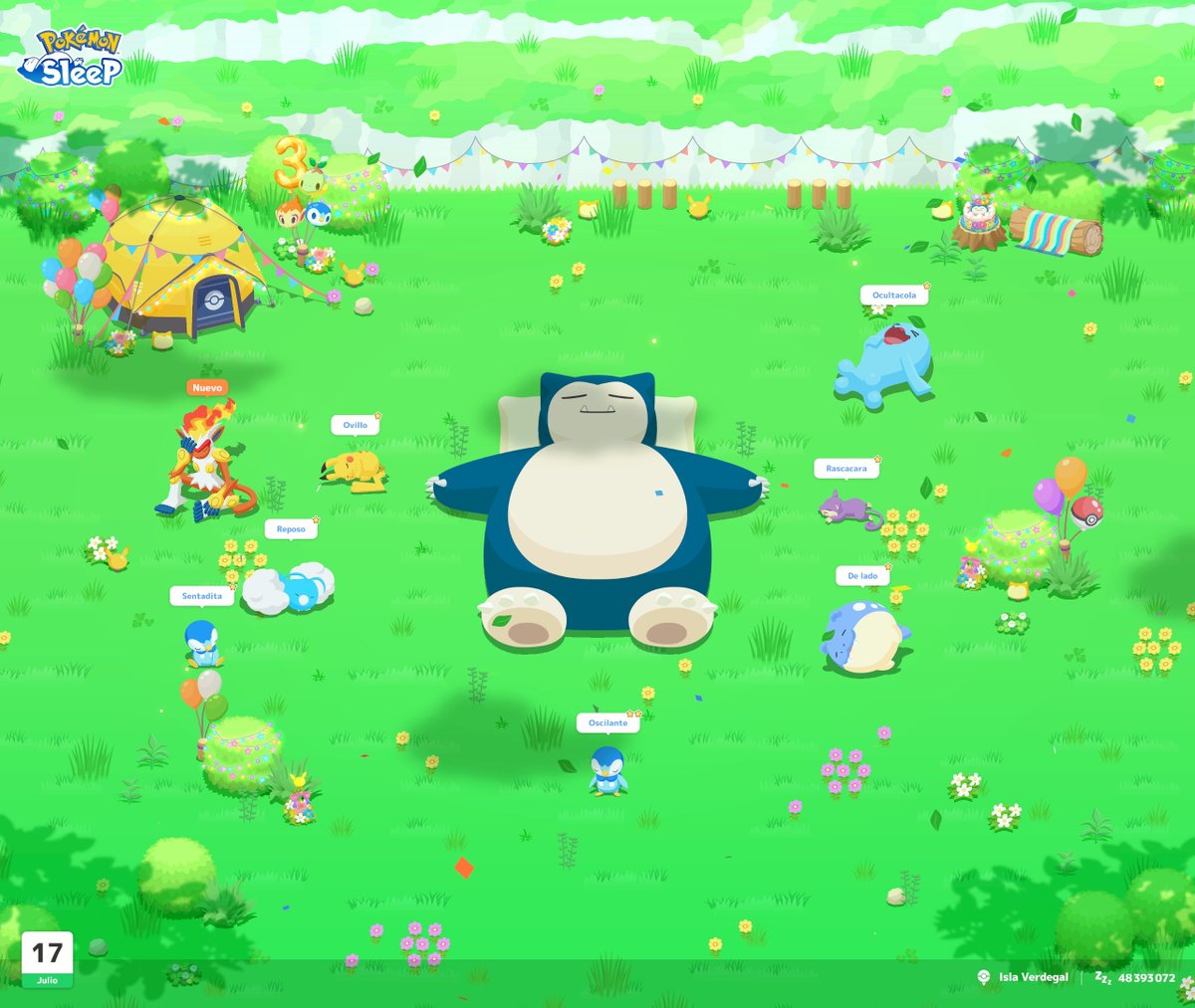 Jesus_Sa98's tweet photo. #PokemonSleep3rd 
#PokemonSleep https://t.co/CjmbOHbPuG