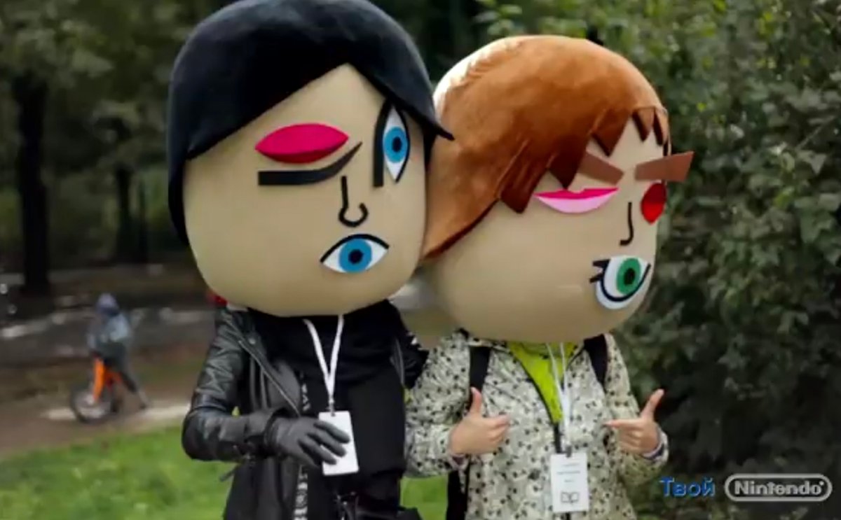 lozhker's tweet photo. in 2013 in Moscow there was a collaboration between Nintendo and 2x2 tv channel to celebrate the city's day, where you could create your own Miis and take some funny photos https://t.co/EKXThWkrjb
