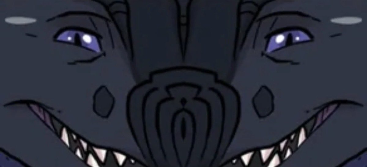 Darkfearik_NW's tweet photo. Fatespeaker's symmetry. If you laugh, you lose. #meme #WingsofFire #Fatespeaker #NightWing #wof #Lmao #wofmeme #wingsoffirememe https://t.co/HoGNu8qnKE