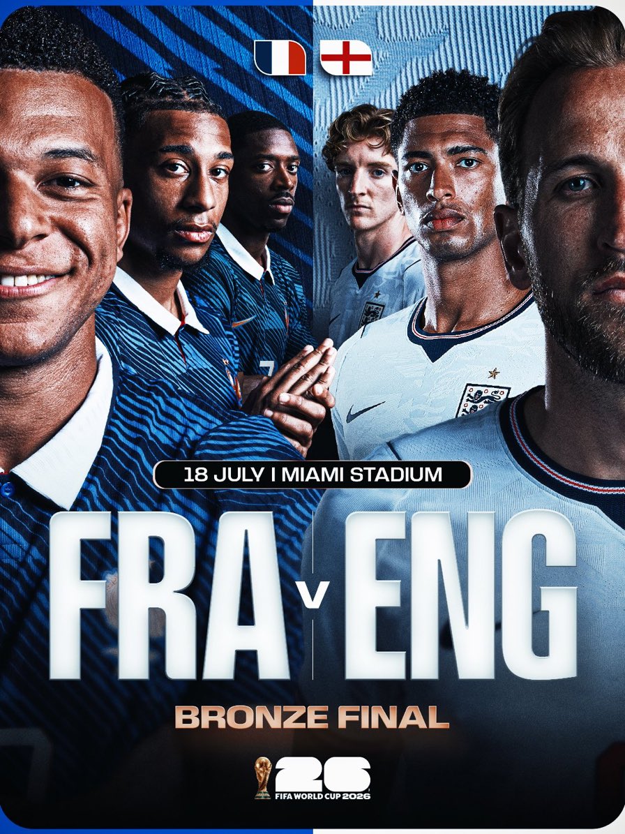 Futball_Talk's tweet photo. The hunt for the Bronze medal 🥉 

#FIFAWorldCup #FRAENG https://t.co/n4UquSV6GA