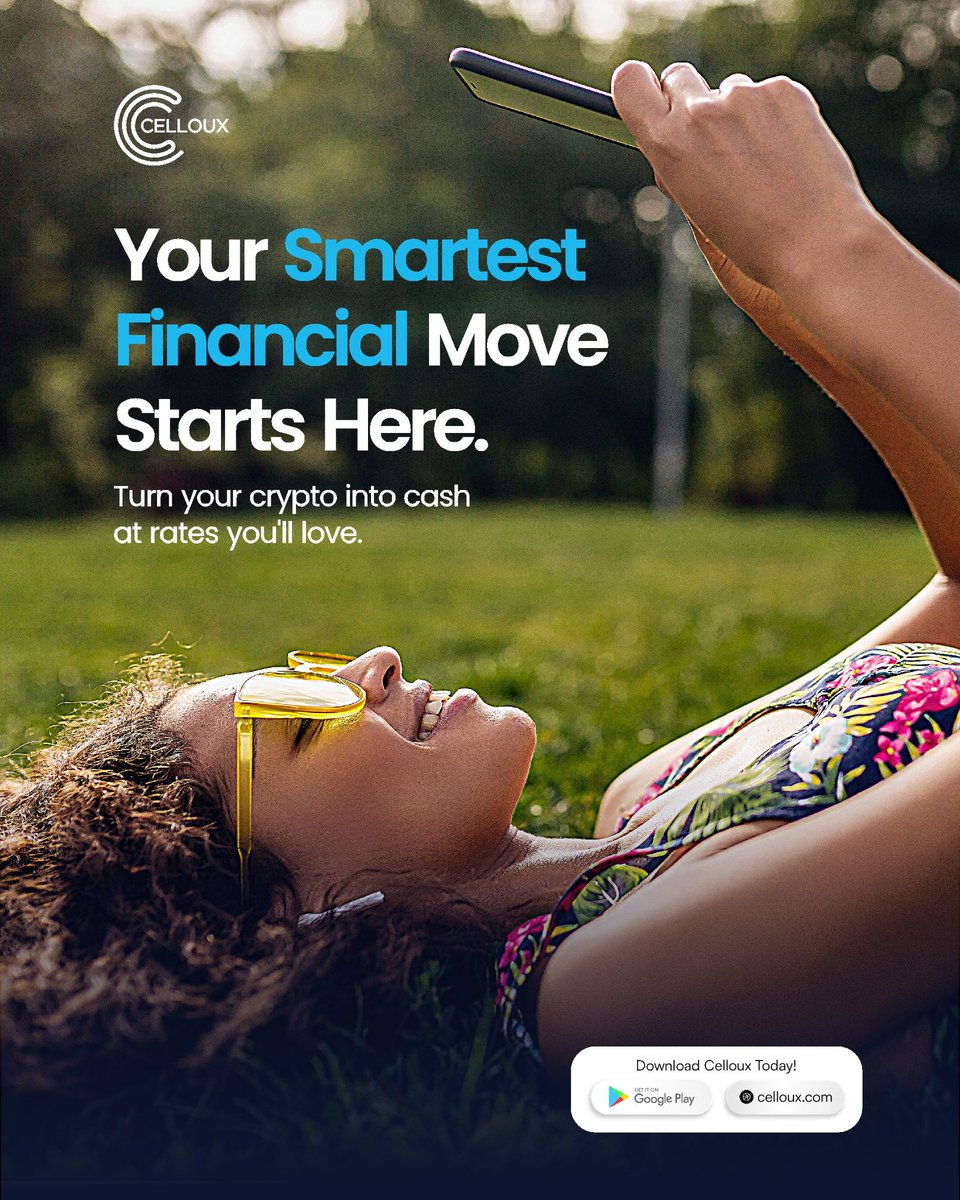 neverelent's tweet photo. Trade Bitcoin & USDT on Celloux, where high rate dey reign, cash out like boss!
No time to dull, make your smart move now my Gee! 🚀 #SmartestMove #Celloux
Visit https://t.co/te4Iohj1ks (https://t.co/yjCfmMKUk6) from a chrome browser on your Iphone
OR
Download Android CELLOUX App on Google Play Store
https://t.co/bPKj5EwFzE
