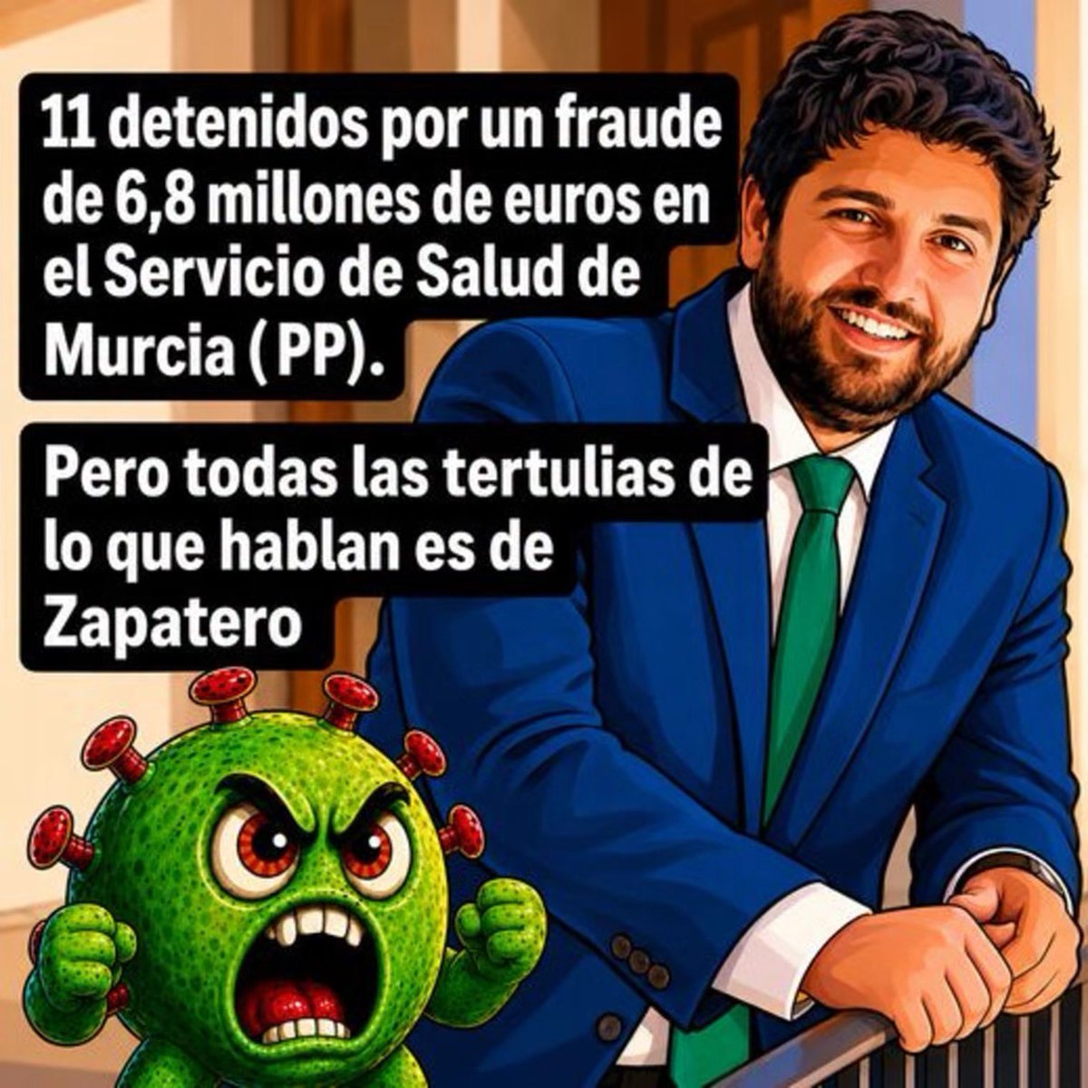 BegonaGloria's tweet photo. PERO DE ÉSTO NO SE HABLA EN LAS TERTULIAS DE TELE 5
ANTENA 3 LA SEXTA
TELEMADRID
CANAL SUR
etc, etc ,etc. https://t.co/KxyoSHl5Dg
