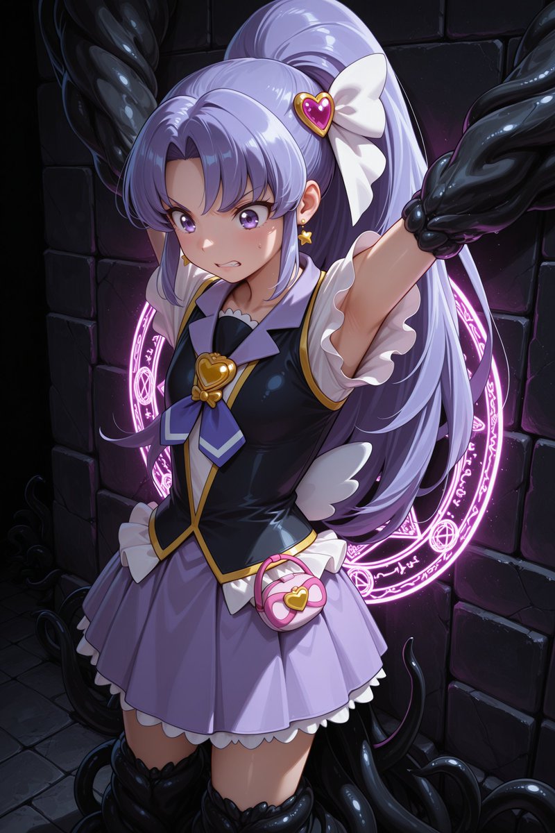 Koimin4's tweet photo. ハピネスチャージ大ピンチ！

古代遺跡で罠に落ちて拘束されたキュアトゥインクル

ハピネスチャージプリキュア!/キュアラブリー
ハピネスチャージプリキュア!/キュアプリンセス
ハピネスチャージプリキュア!/キュアハニー
ハピネスチャージプリキュア!/キュアフォーチュン https://t.co/lB9hFGU9JL