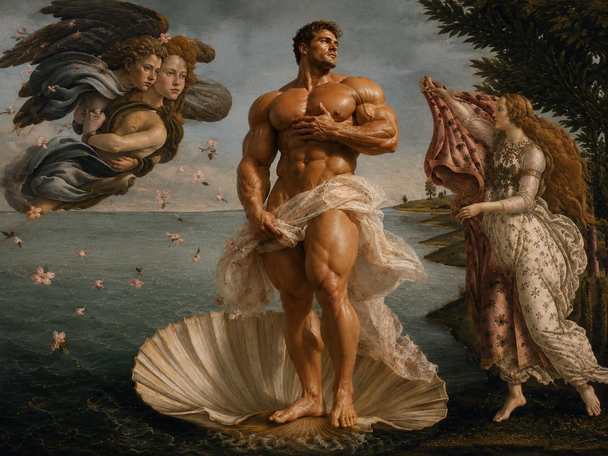 PhilJ_Studio's tweet photo. My Venus Version… 😃 https://t.co/hBntReViO5