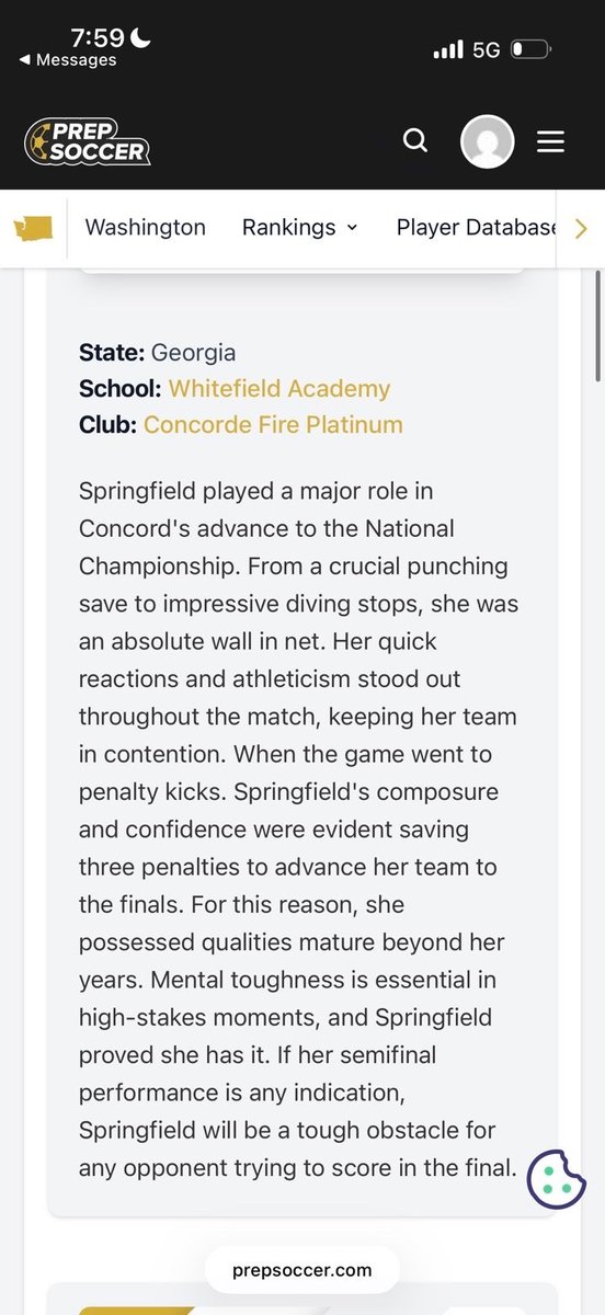 MiaSpringfield's tweet photo. Thank you @PrepSoccer for the articles from ECNL Nationals. It was a great week for Concorde Fire Platinum 2011. @ConcordeSoccer @ECNLgirls  @coldbrew25 @prepsoccerro https://t.co/rtnC8AyTmG