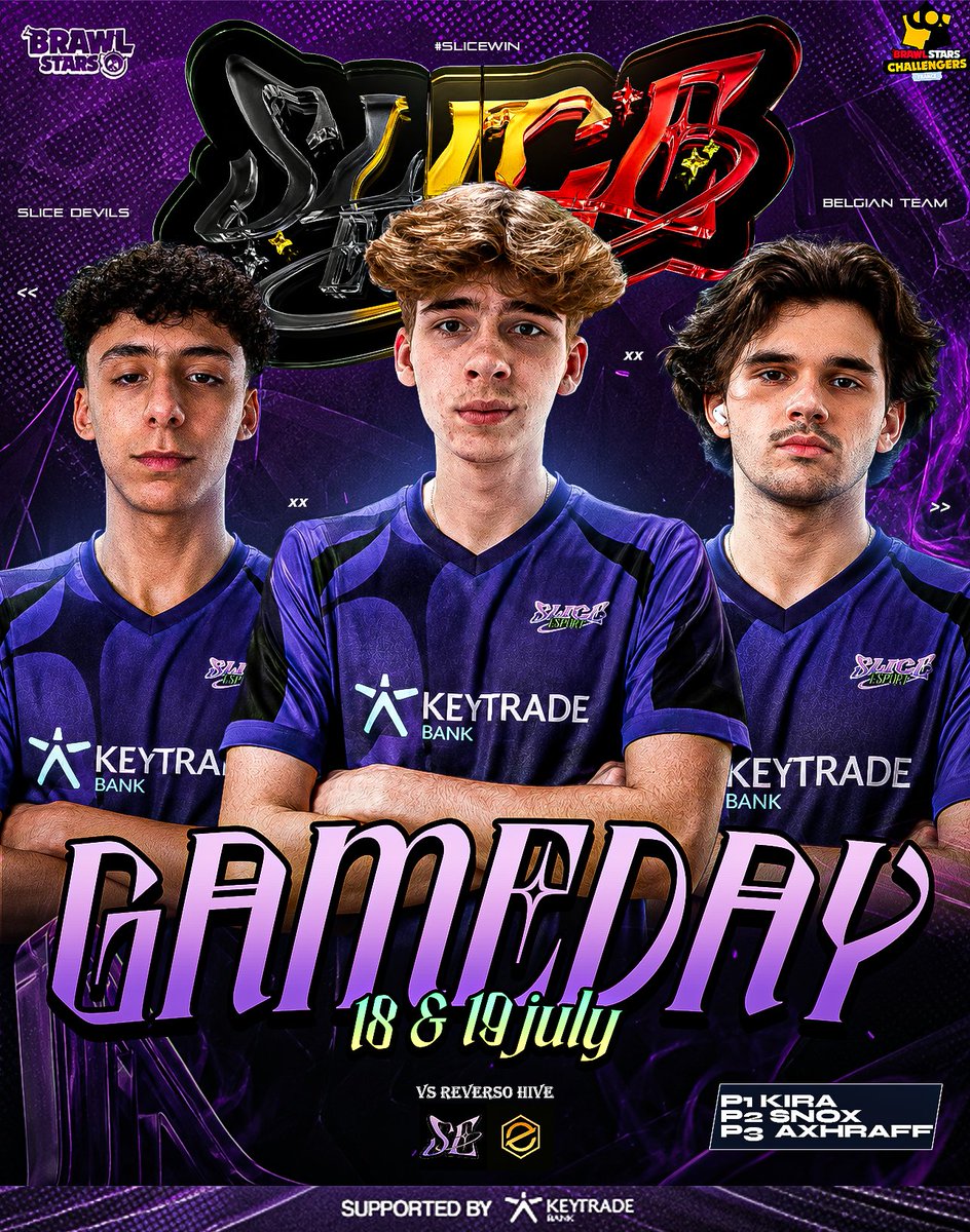 zaydgraphs's tweet photo. Created this "Gameday" Poster for
@Weareslice_
โ๏ธ DM for commissions!
#BrawlStars #BrawlEsports #GameDay #PosterDesign #EsportsDesign #GamingGraphicsCreated https://t.co/pdXaXl34ts