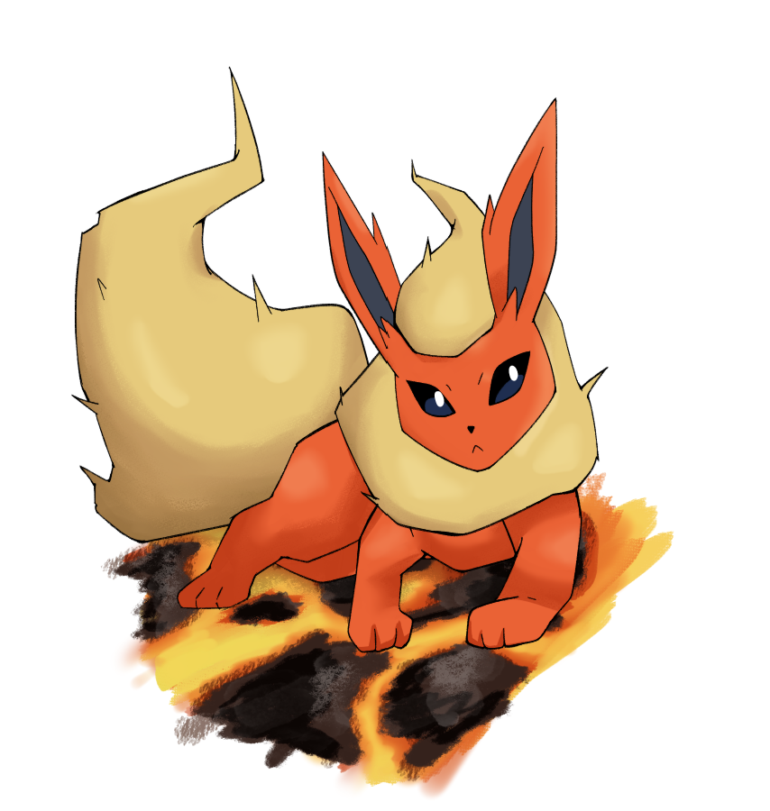 scrxwlings's tweet photo. quick Flareon https://t.co/t0hBLXDMLh