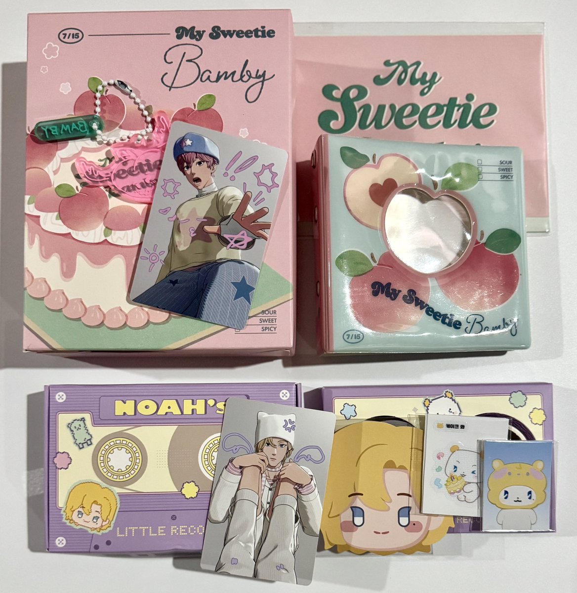 doiekyeomcart's tweet photo. a very quick BIRTHDAY GA!

i’ll be inactive for most of the day, and the last day of drop-off might be moved to tomorrow🙏 

2 winners
💗 Bamby set
💜 Noah set

— must be following
— like &amp; RT

📅 ends within the day! winners will be announced asap tomorrow

thank you po ! https://t.co/p09GCuSh5z
