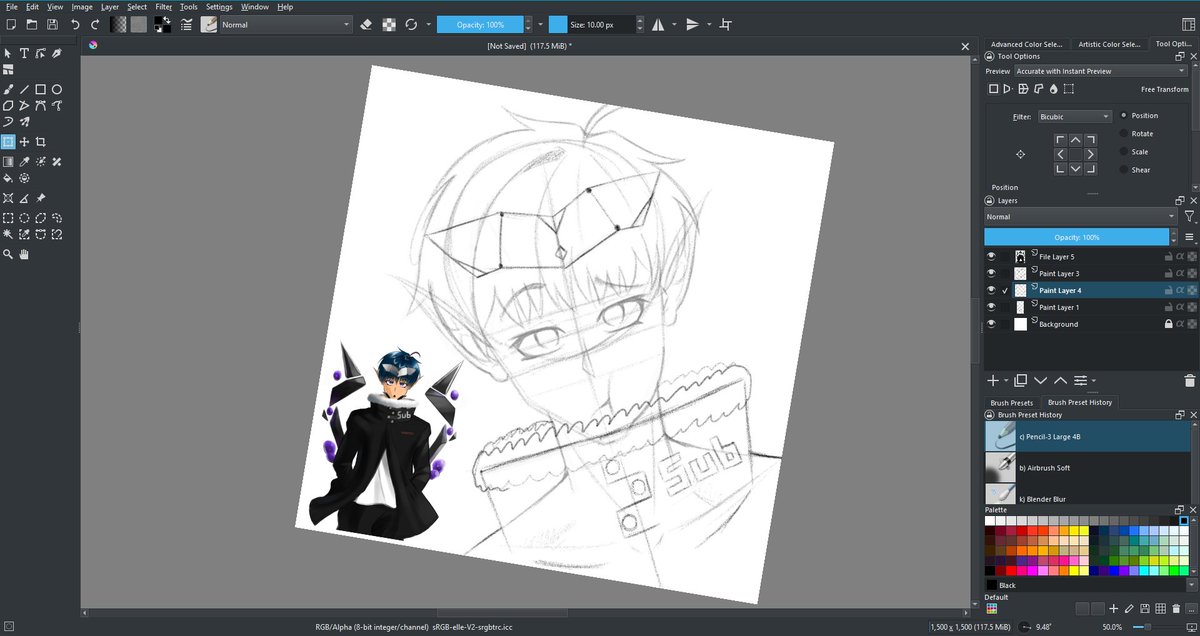 SubjektKaine's tweet photo. I'm in love with my new OC design. Currently making a pfp! The slime logo stays btw; for anyone who is worried about that, it's just gonna be purple instead of yellow.
#art #Subdraw https://t.co/1LtRhHaxDH