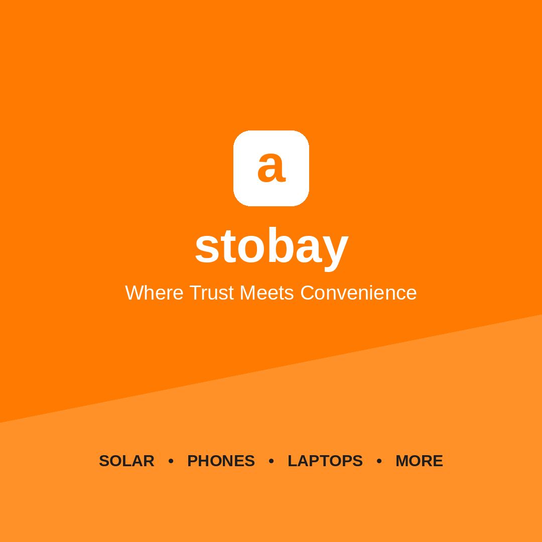 astobayNG's tweet photo. We're not just another marketplace.
Astobay — Where trust meets convenience.
Real support. Real refunds. Vendors who actually get help selling, not just a listing.
Starting with solar, phones, and laptops. Growing from there.
#Astobay #NigeriaTech #Marketplace https://t.co/T2C0OP3Lev