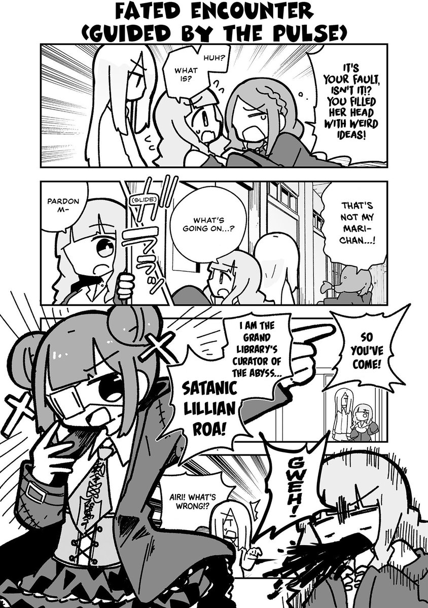 001_sugar's tweet photo. LET'S GO TO THE LIBRARY

#manga #galtaku https://t.co/hBS2x0C89H