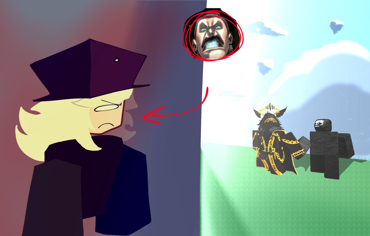 LD_littledemon's tweet photo. A art I made for Valentine's Day (For fun)

#art #roblox #robloxart https://t.co/JoGk9Tg8QM