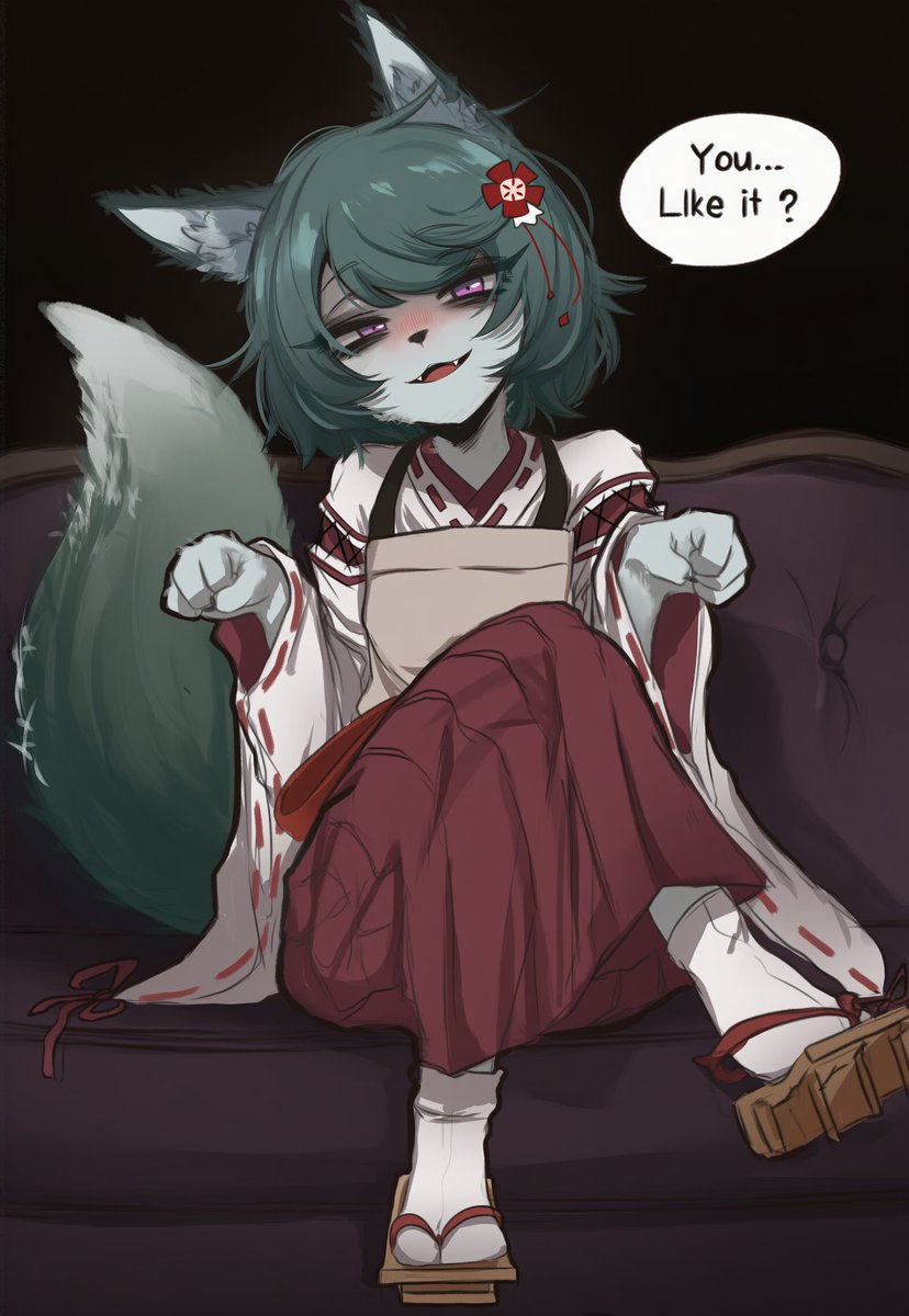 HexLand's tweet photo. It's so criminal that we haven't got a second season of Senko-san's anime.. 💚🦊 https://t.co/QIOaszLpSC