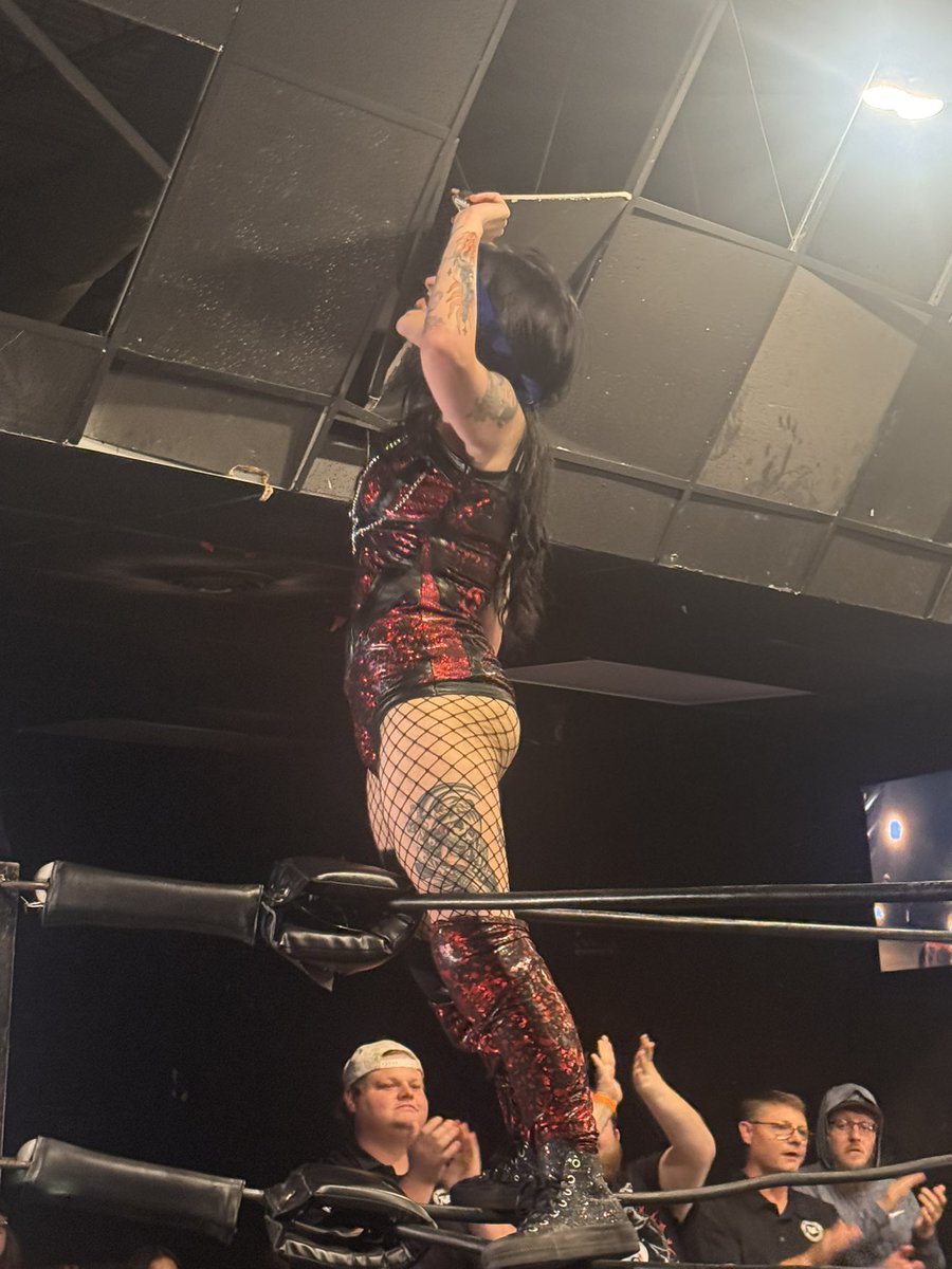 junkiespod's tweet photo. The FIRST @WrestleACTION1 Women’s Futures Showcase winner, @ravennavein_!

Congrats!! Stop by for the victory lap soon! https://t.co/m5SNgMHMOD