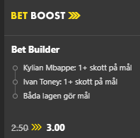 AbcpokerBI's tweet photo. Bet365-boosten ändras pga England ställer upp med b-laget

Riktigt fint värde i denna på 3x bara maxa https://t.co/Fa9c9dZClg