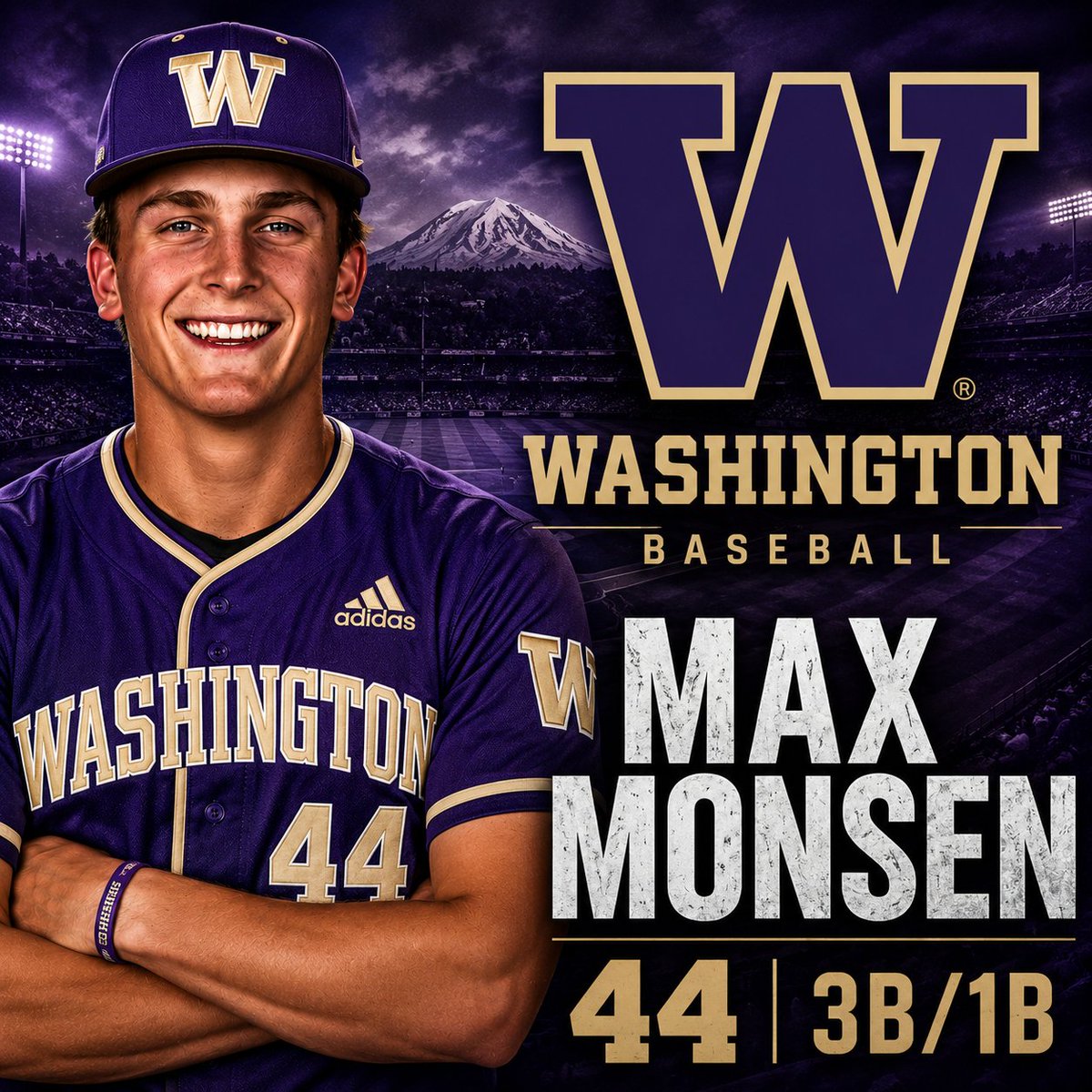 MaxMonsen2027's tweet photo. Honored to be attending to the University of Washington Baseball Prospect Camp on Tuesday, July 21st.
Looking forward to the opportunity to compete, learn from the coaching staff, and experience the program.

#GoHuskies #WashingtonBaseball #Uncommitted #BaseballRecruiting https://t.co/dG1Gfomc0C