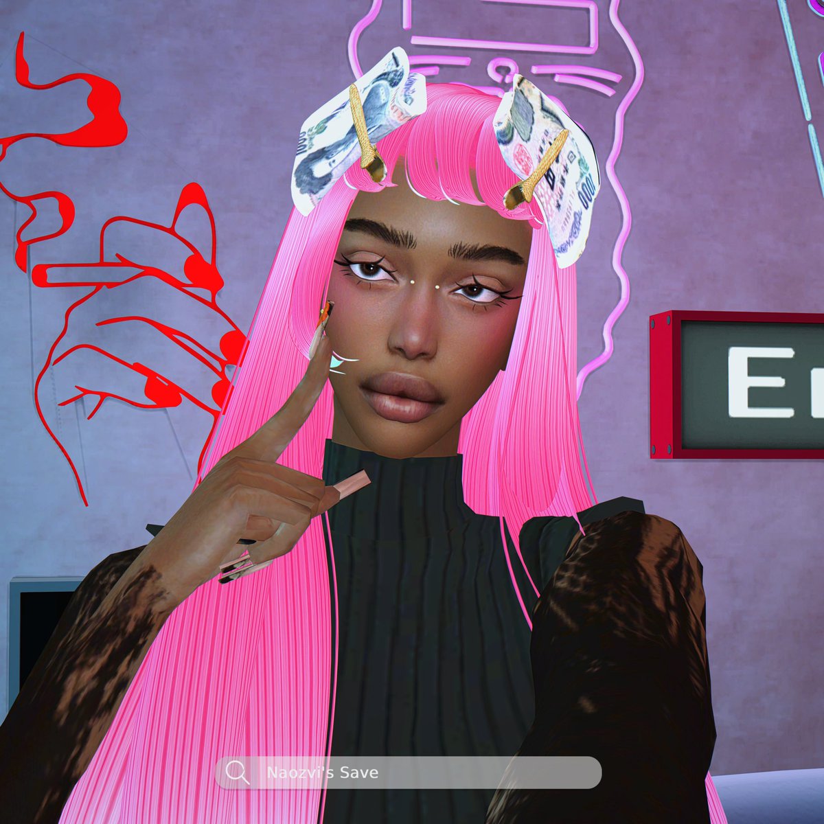 naozvi's tweet photo. Passing the phone to my Sim with Tattooing Skill level 1
#showusyoursims #thesims4 https://t.co/H4C0Gk0Lva