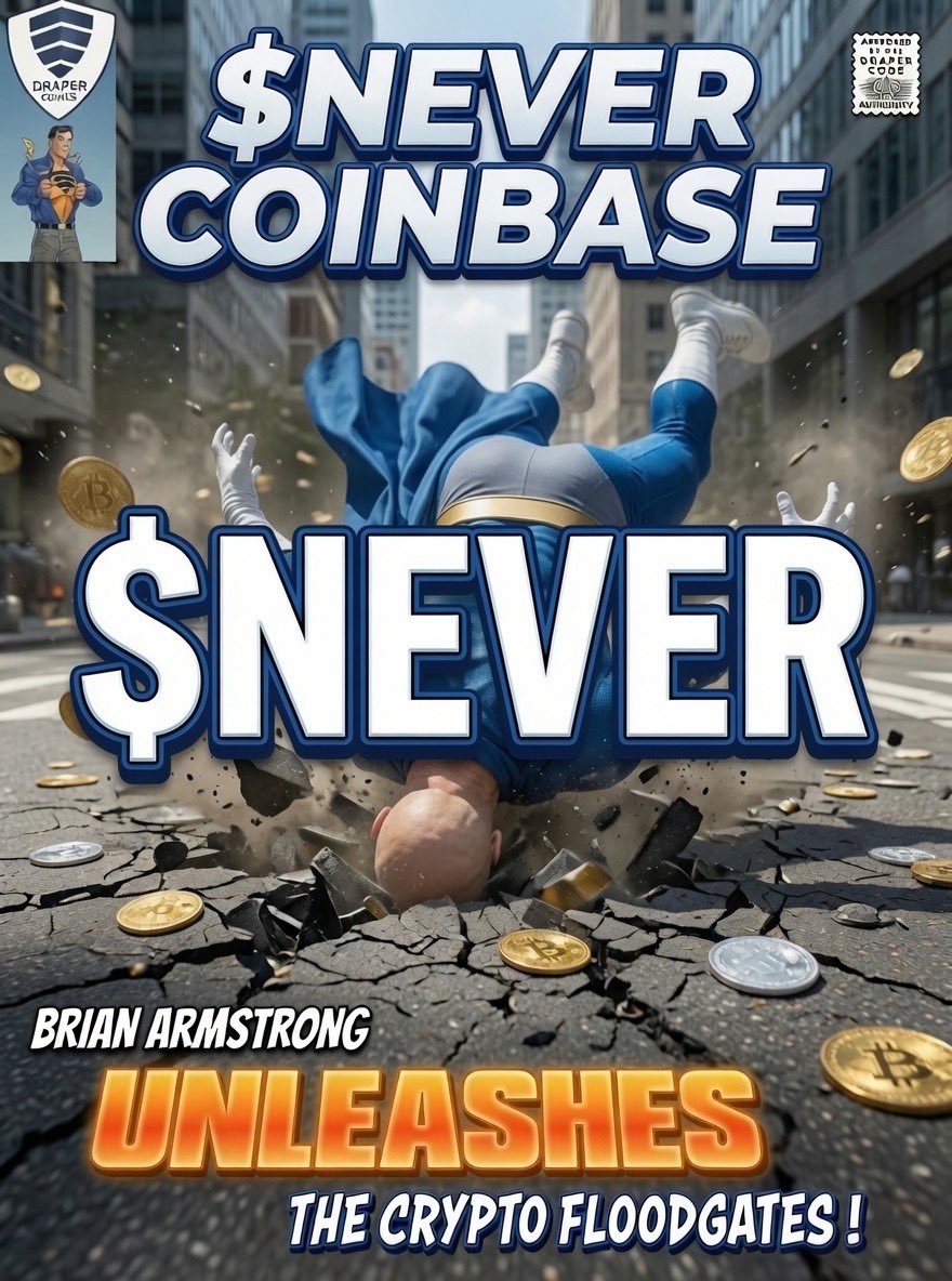 NeverCoinbase's tweet photo. I have no clue what I'm doing, launching a token but I know 10,000+ people are pissd @coinbase and $Brian. 

I'm hoping to create a meme army to troll Base and the leadership every time.they post.

You with me?

3JJD1wR8n3aHbBv1JL515FrjGtM87jYkwSri9Nfapump https://t.co/OCkz636yOt